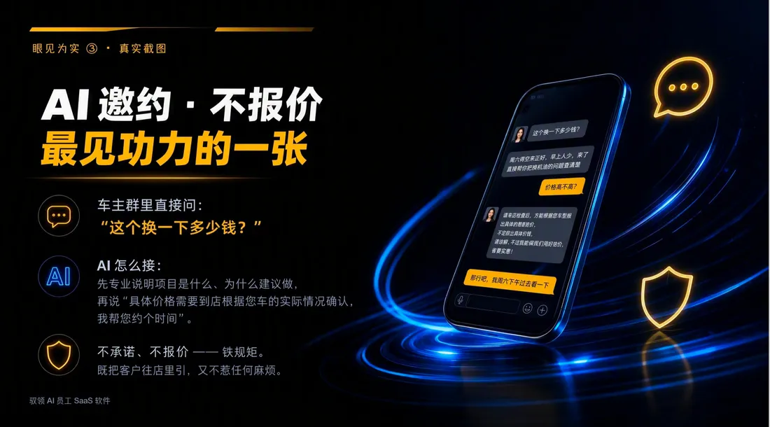 到店邀约产品素材：接住一句询价，约好一次到店